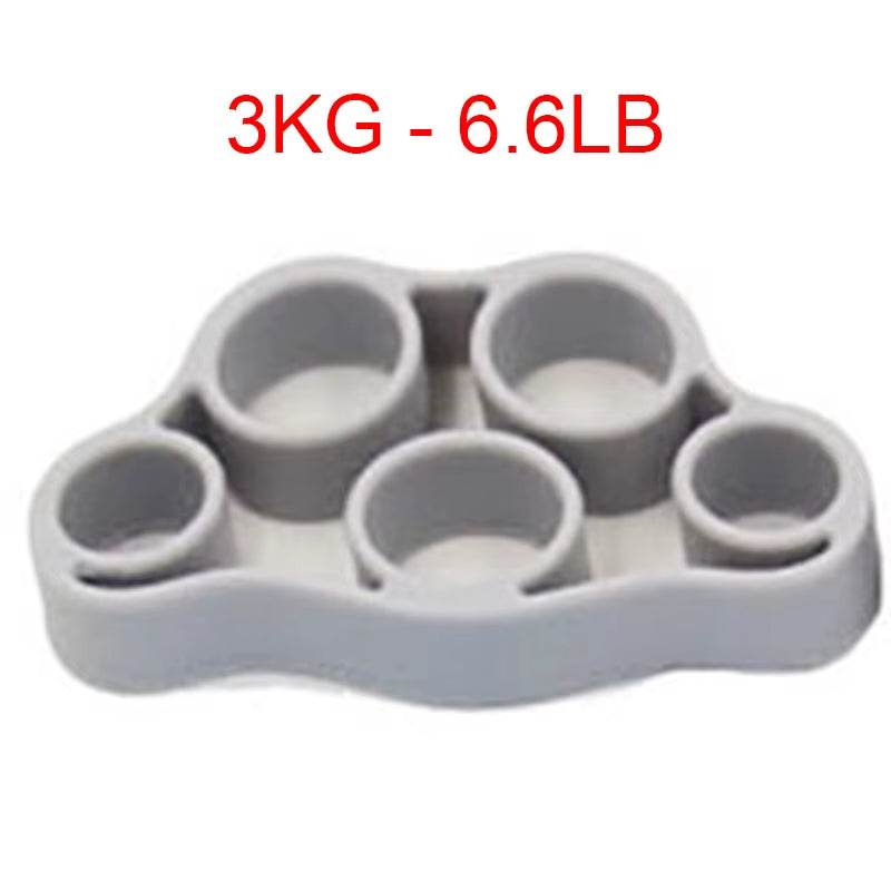 Hand Gripper Silicone Finger Expander Exercise Hand Grip Wrist Strength Trainer Finger Exerciser Resistance Bands Fitness